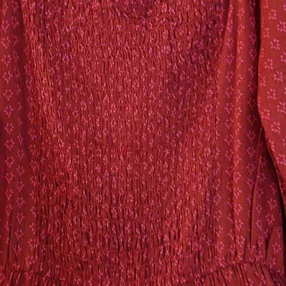 NWT Knox Rose Puff 3/4 Sleeve Jumpsuit.  Cottagecore, Tomato Girl - Picture 9 of 13